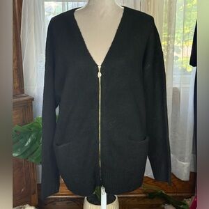 Splendid Collection Two-Way Zip Cardigan